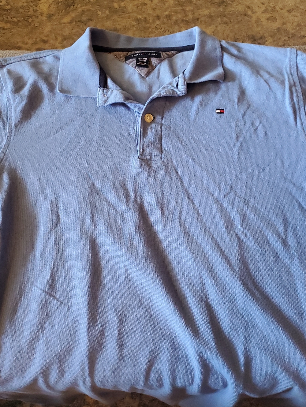 Tommy Hilfiger Boys Light Blue Classic Polo